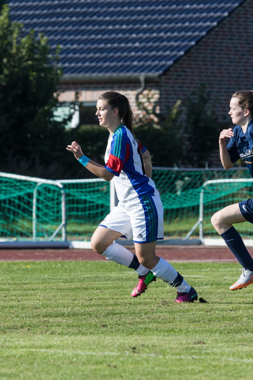 Bild 227 - B-Juniorinnen Krummesser SV - SV Henstedt Ulzburg : Ergebnis: 0:3